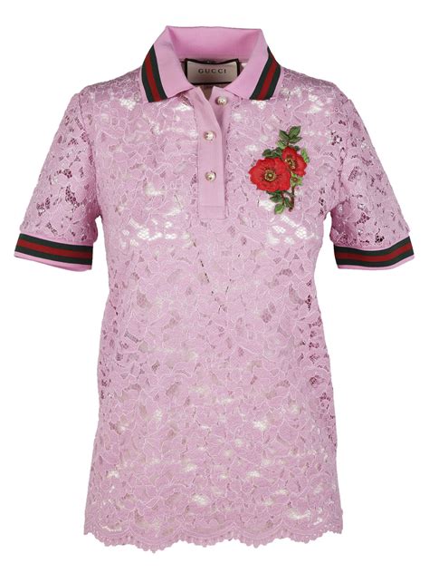 brownsfashion gucci|gucci lace polo shirt.